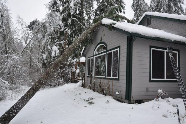 tips to winterize your home - winter roof damage