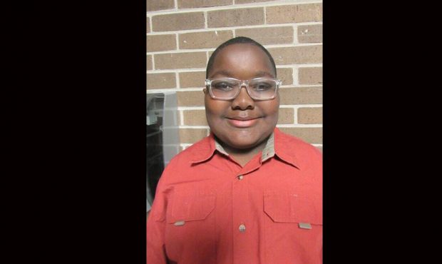 Dayvon Johnson, a Muskogee, Oklahoma, sixth-grader who poses Dec. 15, 2021, is being praised by law...