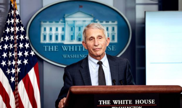 Dr. Anthony Fauci, Director of the National Institute of Allergy and Infectious Diseases and the Ch...