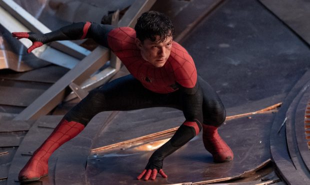 Tom Holland stars as Peter Parker/Spider-Man in Columbia Pictures' SPIDER-MAN: NO WAY HOME....