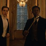 Harris Dickinson as Conrad and Djimon Hounsou as Shola in 20th Century Studios’ THE KING’S MAN. Photo Credit: Courtesy of 20th Century Studios. © 2020 Twentieth Century Fox Film Corporation. All Rights Reserved.