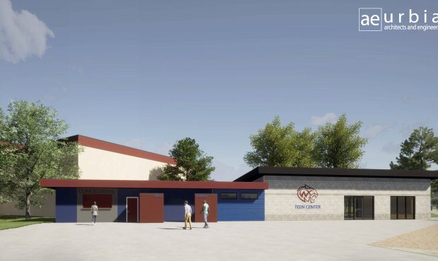 Woods Cross Teen Center rendering. (Davis Education Foundation)...
