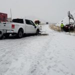 One of many crashes the Utah Highway Patrol responded to in Sardine Canyon on Thursday. (UHP)