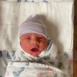 Piper England was born at 1:03 a.m. Saturday. (Intermountain Healthcare)