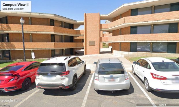 Campus View II apartments at Dixie State University (Google Earth Pro)...