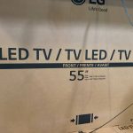 From SLCPD: "Two photos of the boxes the TVs are packaged in are being released. Note: some of the online ads posted to illegally sell these TVs may be showing generic photos of TVs in an attempt to conceal the fact that they were stolen." (SLCPD)