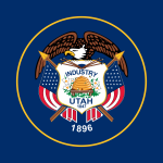 Utah state flag from 2011-2022