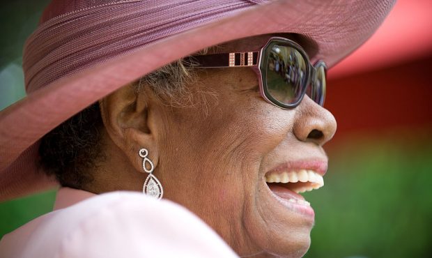 WINSTON-SALEM, NC - MAY 20:  Dr. Maya Angelou attends her 82nd birthday at a party with friends and...