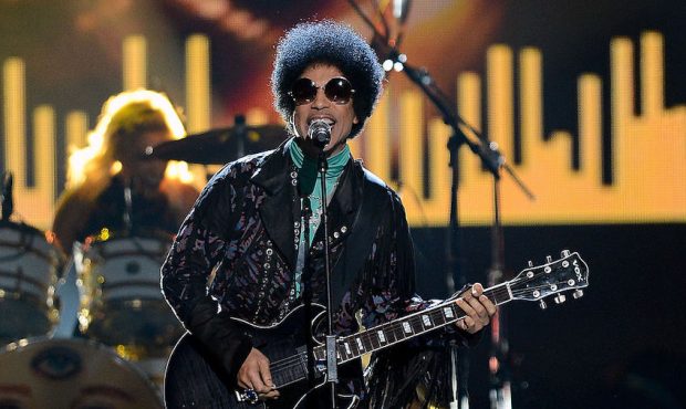 Recording artist Prince performs during the 2013 Billboard Music Awards at the MGM Grand Garden Are...