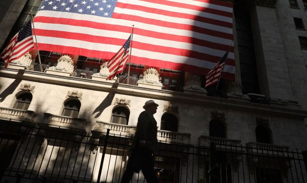 NEW YORK, NY - JULY 12:  A man walks by the New York Stock Exchange (NYSE) on July 12, 2018 in New ...