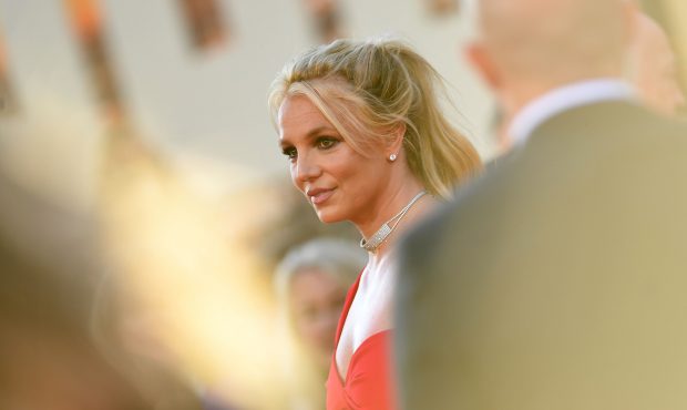 US singer Britney Spears arrives for the premiere of Sony Pictures' "Once Upon a Time... in Hollywo...