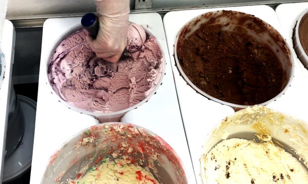 Aggie Ice Cream has been dishing up for 100 years at Utah State University. (Mike Anderson, KSLTV)...