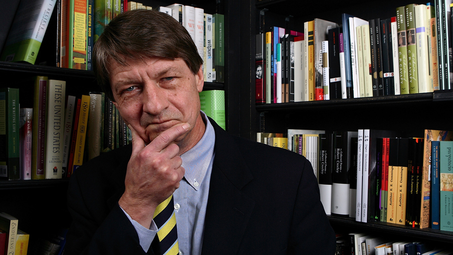 LOS ANGELES - FEBRUARY 5:  Author P.J. O'Rourke poses for a portrait at Book Soup February 5, 2007 ...
