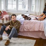 Anne (Gina Rodriguez) breaks up with Peter (Charlie Day) in Prime Video's I WANT YOU BACK.