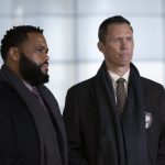 Pictured: (l-r) Anthony Anderson as Detective Kevin Bernard, Jeffrey Donovan as Detective Frank Cosgrove -- (Photo by: Eric Liebowitz/NBC)