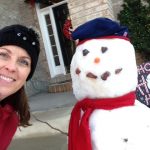 Debbie Stahmann shared this photo of a Roots beret snowman