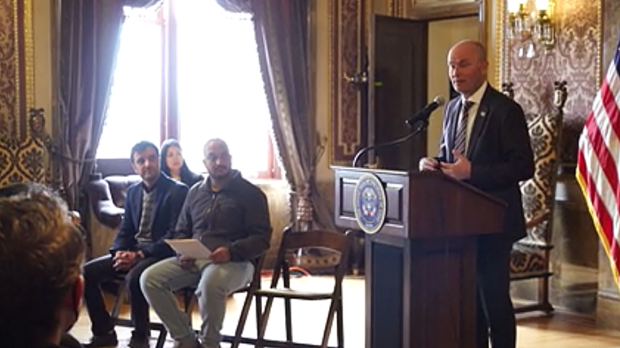 Governor Spencer Cox declared Wednesday "Afghan Day on the Hill". (KSL TV)...