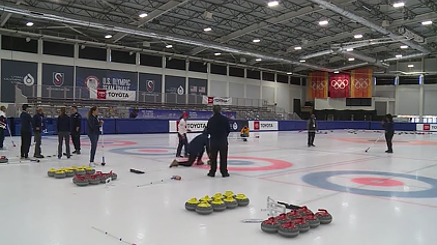Curling is a sold out activity at the Kearns Olympic Oval. (KSL TV)...