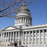 This photo shows the Utah State Capitol in March, 2022. The Senate Revenue and Taxation Committee cleared a new tax cut bill on Wednesday, January 24, 2024.  (Kira Hoffelmeyer, KSL Radio)