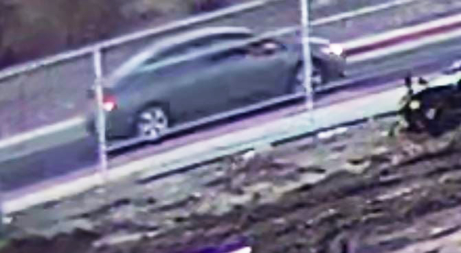 A car police in Logan, Utah, say is involved in a possible attempted kidnapping on March 15, 2022 (...