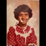 Diane's mother gave her this photo of Chitra when she was 8-years-old.