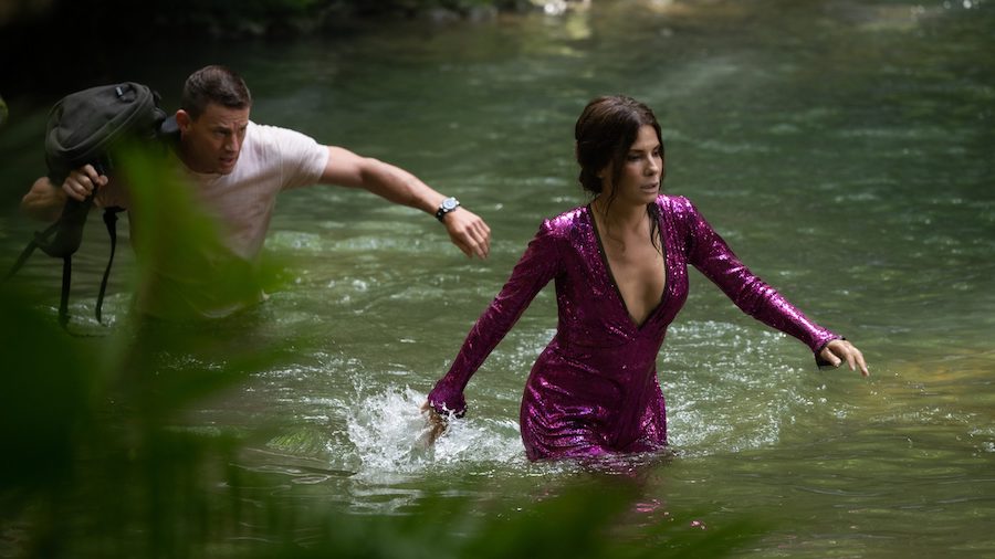 Sandra Bullock and Channing Tatum star in Paramount Pictures' "THE LOST CITY." (Paramount Pictures)...