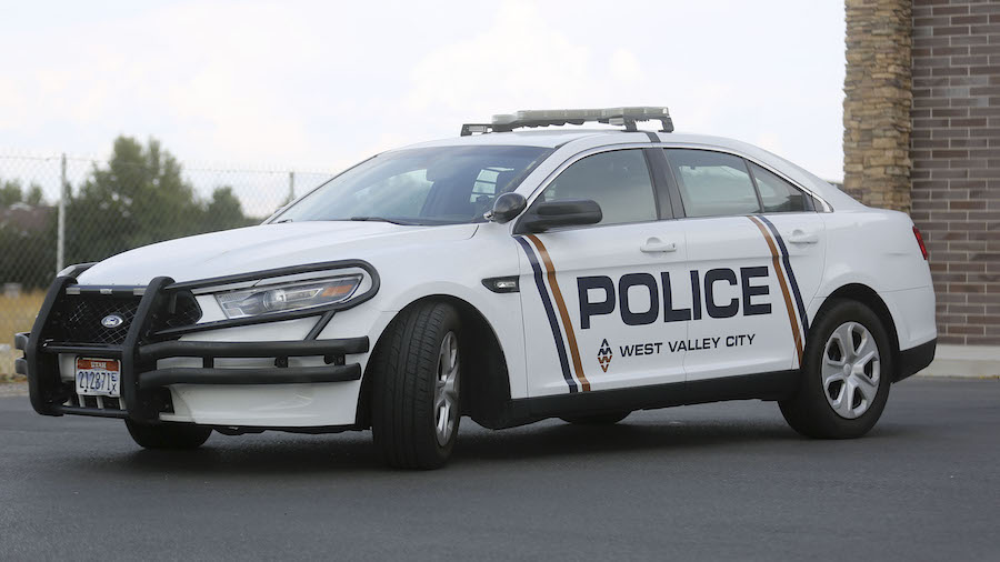 A West Valley police car. (Kristin Murphy, Deseret News)...