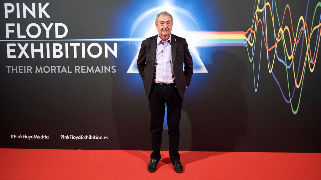 MADRID, SPAIN - MAY 09: Nick Mason of Pink Floyd attends 'The Pink Floyd Exhibition: Their Mortal R...