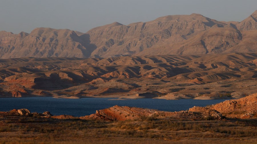 FILE: Lake Mead National Recreation Area, Nevada, on June 21, 2021. (Photo by Ethan Miller/Getty Im...