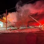 A Huntsville, Utah house fire was a total loss for the Jenkins family. (Weber Fire District)
