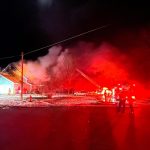 A Huntsville, Utah house fire was a total loss for the Jenkins family on April 13, 2022. (Weber Fire District)