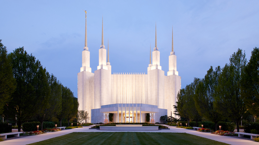 FILE: The Washington DC Temple. (The Church of Jesus Christ of Latter-day Saints)...