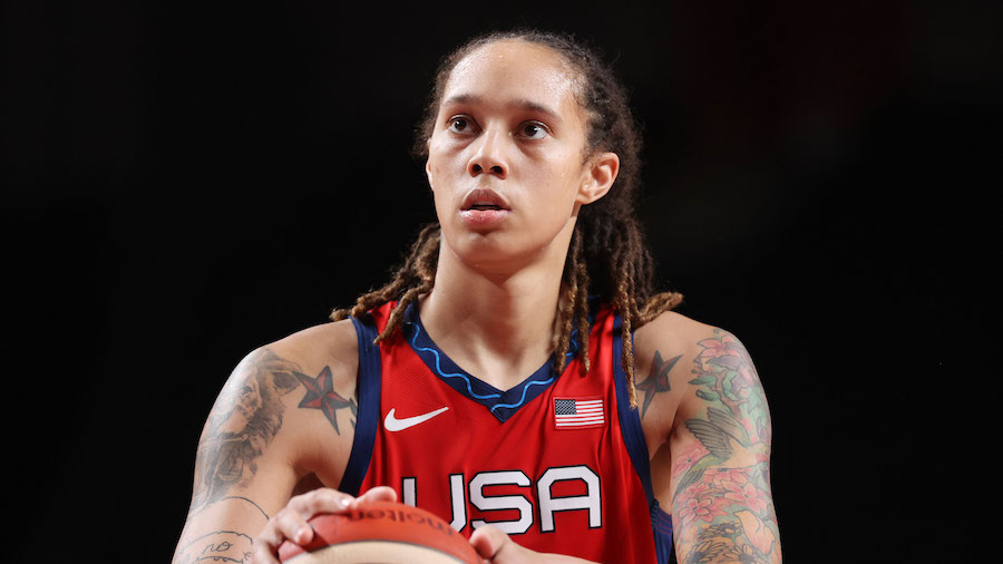 Brittney Griner, who plays for Russian powerhouse UMMC Ekaterinburg during the WNBA offseason, was ...