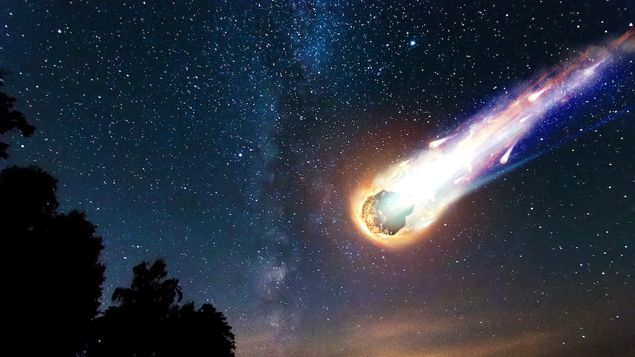 The meteor reportedly crashed off the coast of Papua New Guinea in 2014. (Aliaksandr Marko/Adobe St...