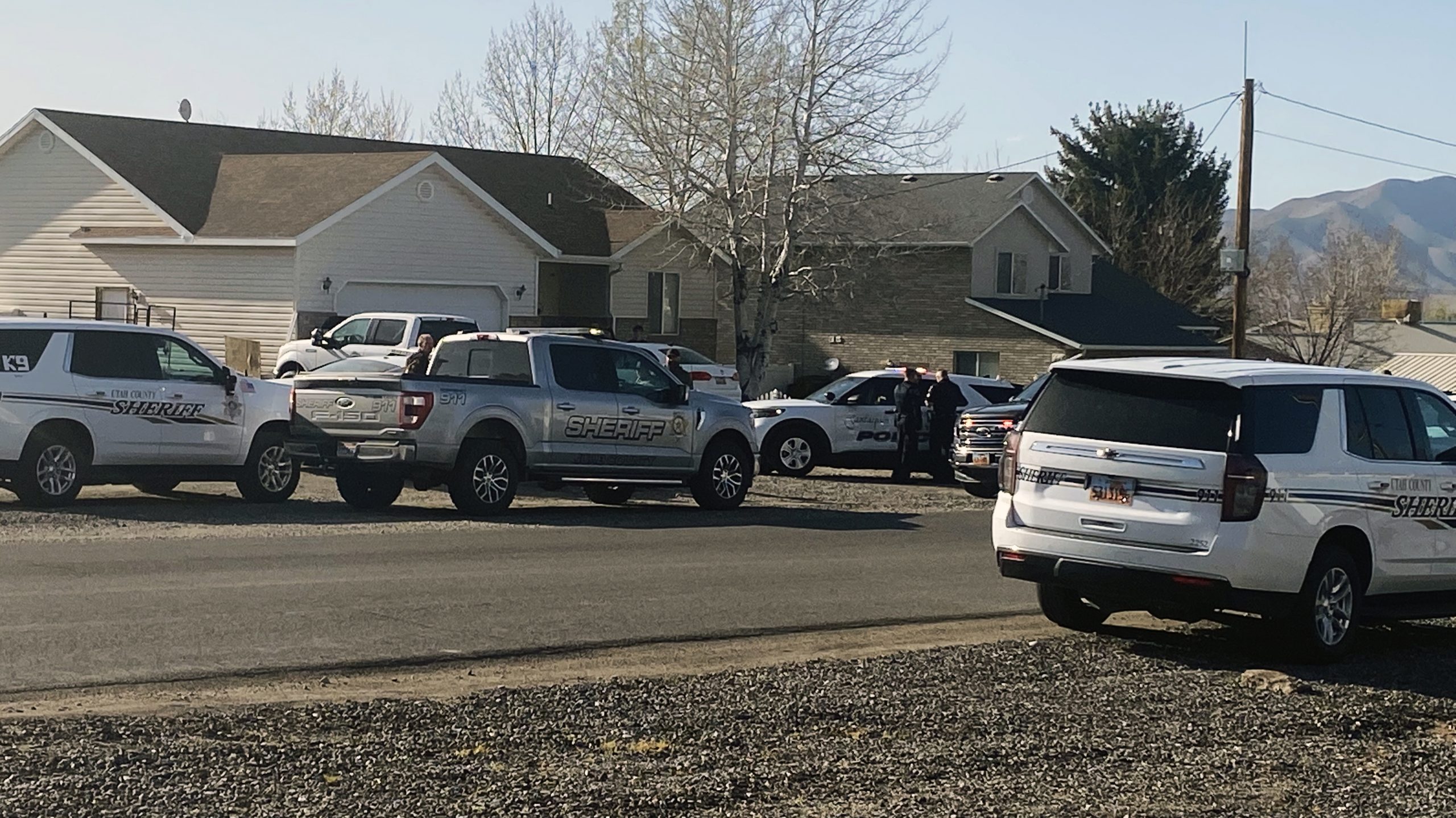 Utah Highway Patrol detained a suspected DUI driver on Sunday, April 17, 2022. (Lauren Steinbrecher...