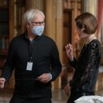 Director Simon Curtis and actor Michelle Dockery on the set of DOWNTON ABBEY: A New Era, a Focus Features release.  

Credit: Ben Blackall / © 2022 Focus Features LLC