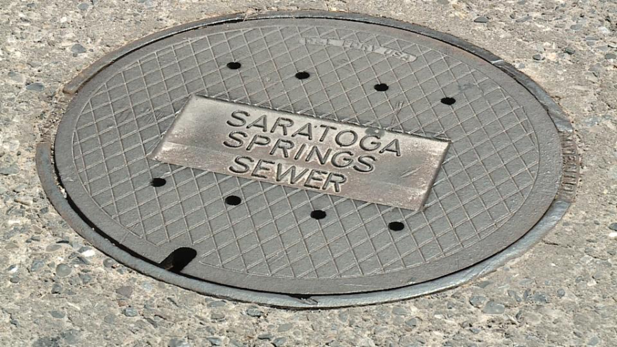 Saratoga Springs Sewer Lid (Credit: KSL-TV)...