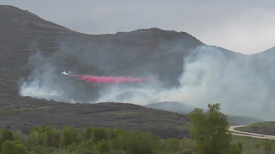 Firefighters are still monitoring the Flatline Fire that broke out Sunday afternoon as concerns ab...