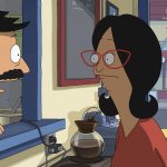 (L-R): Bob Belcher (voiced by H. Jon Benjamin) and Linda Belcher (voiced by John Roberts) in 20th Century Studios' THE BOB'S BURGERS MOVIE. Courtesy of 20th Century Studios. © 2022 20th Century Studios. All Rights Reserved.