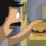 Bob Belcher (voiced by H. Jon Benjamin) in 20th Century Studios' THE BOB'S BURGERS MOVIE. Courtesy of 20th Century Studios. © 2022 20th Century Studios. All Rights Reserved.