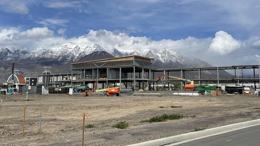 Construction has begun on Topgolf's newest location in Utah. (X Development)...