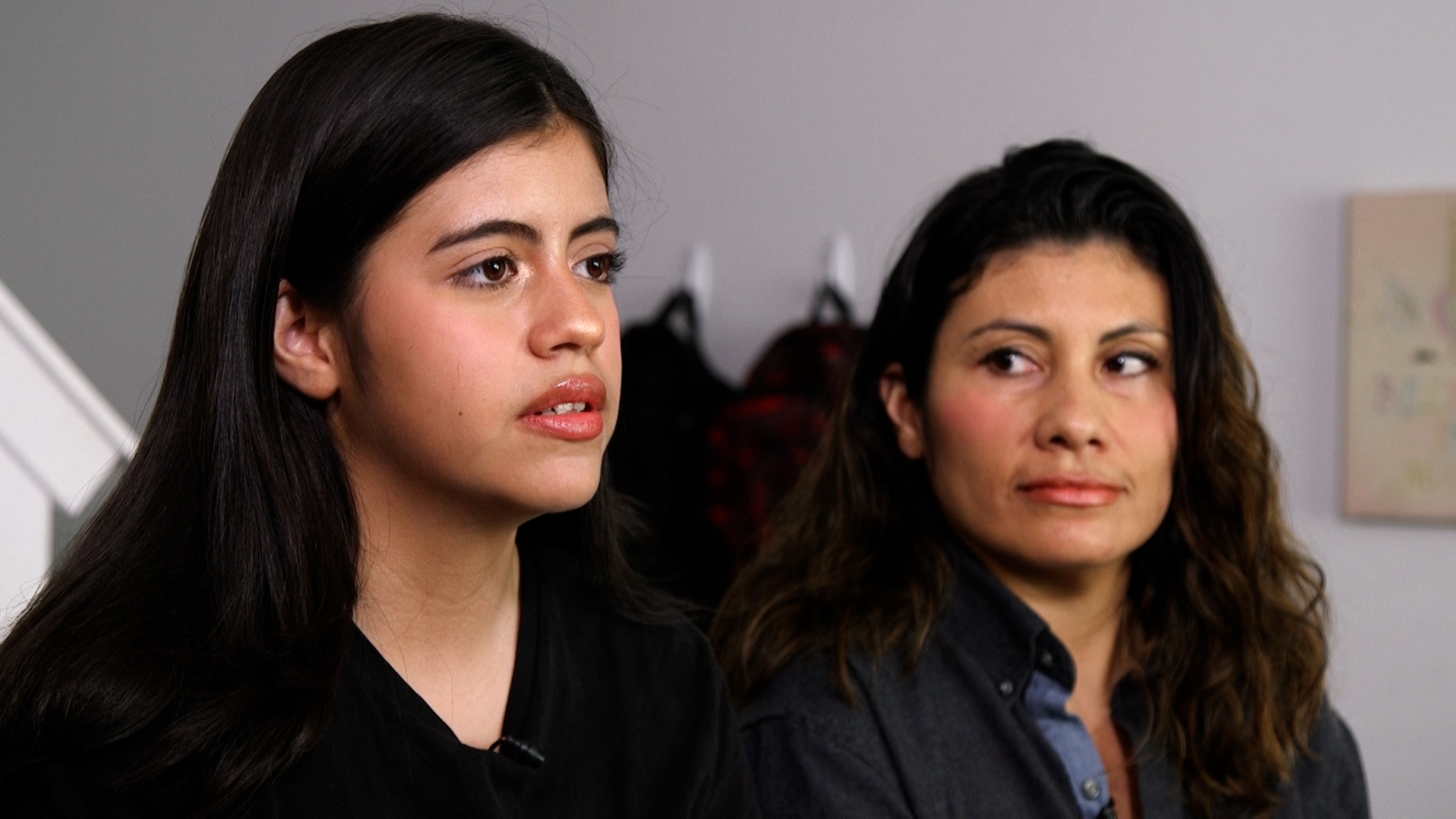 Valentina, 12, and her mom Monica Lopez talk about the wait for a therapist....