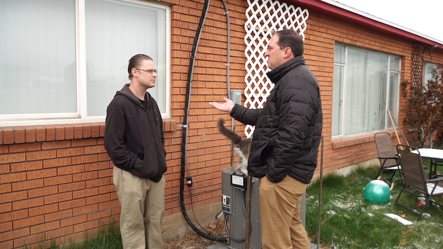 Jason-Paul Delue tells KSL's Matt Gephardt that he discovered the power company had installed a dev...