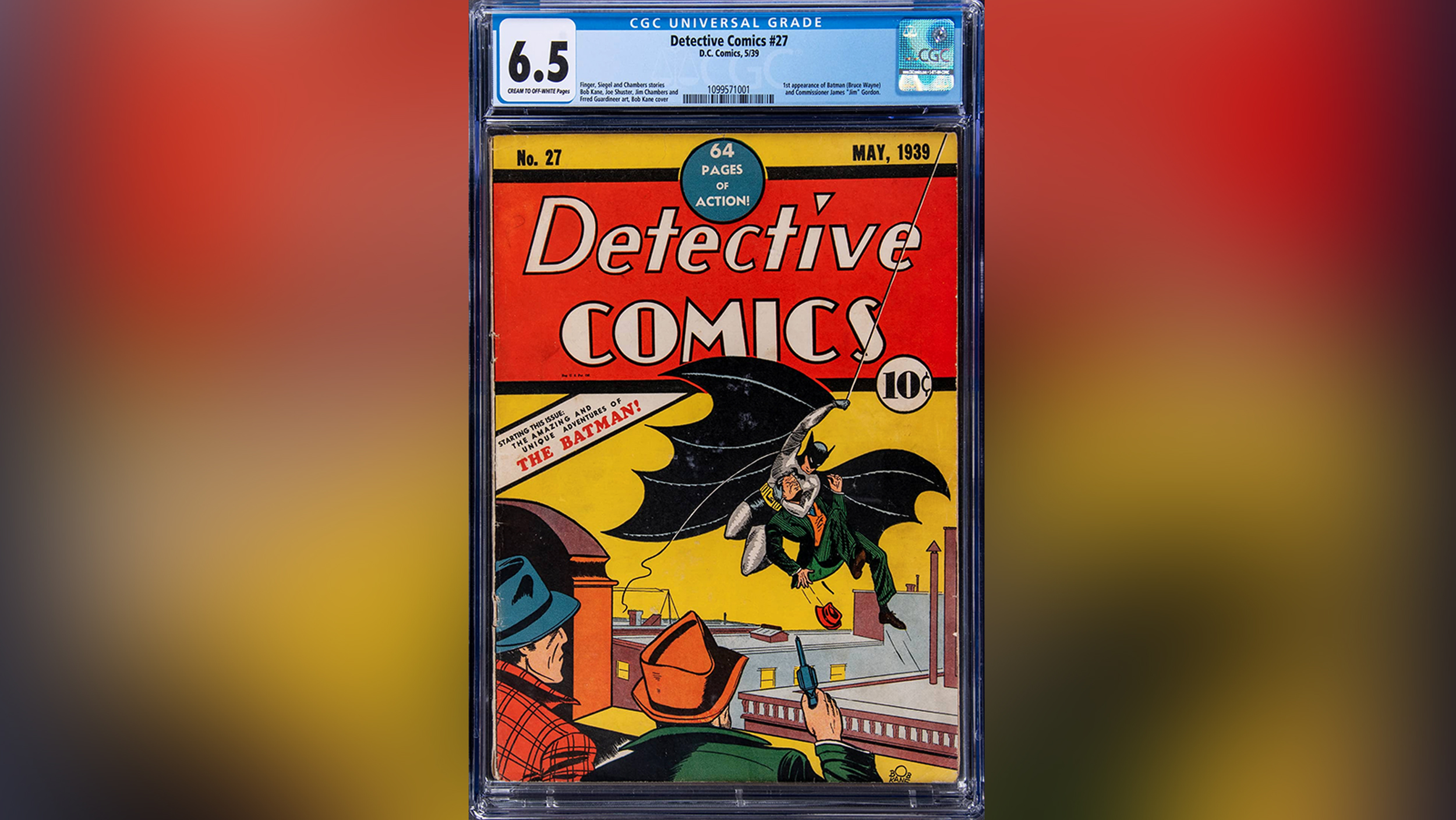 "This item is considered one of the holy grails of comic books," Goldin Auctions said. (Credit: 	Co...