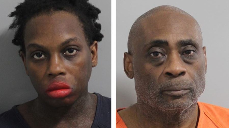 This photo provided by Polk County, Florida, Sheriff's Office shows Arhonda Tillman and Regis Johns...