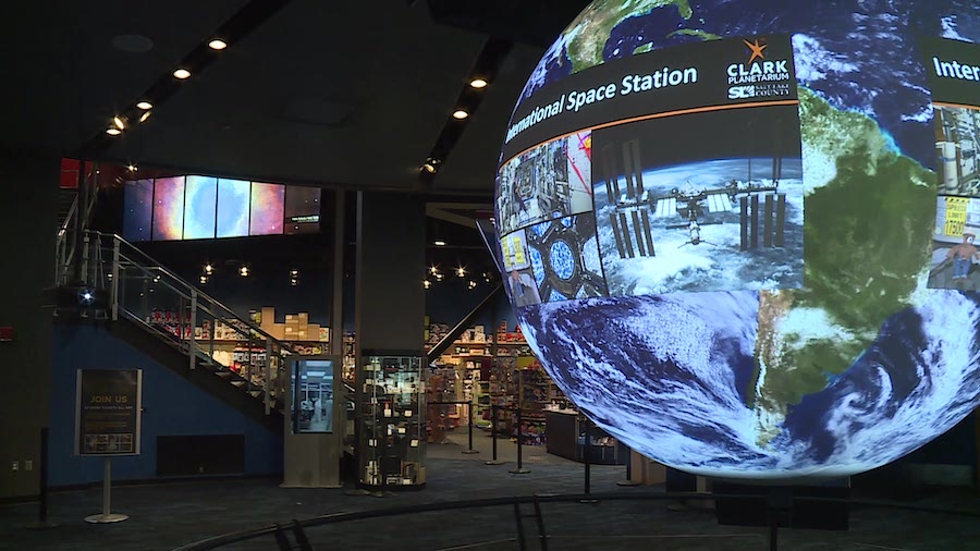 Clark Planetarium in Salt Lake City. (KSL TV)...