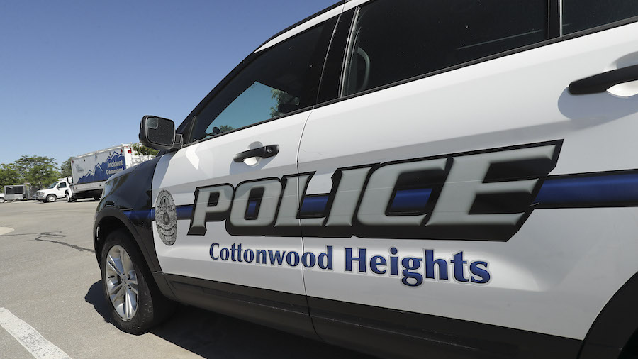 FILE: Cottonwood Heights police cruisers in Cottonwood Heights on Friday, June 26, 2020. (Jeffrey D...