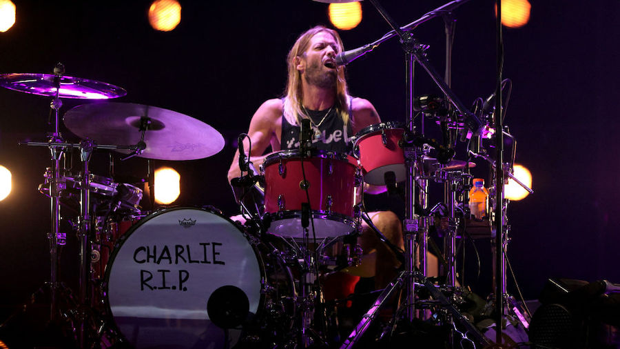 Taylor Hawkins of honorees Foo Fighters performs onstage during the 2021 MTV Video Music Awards at ...