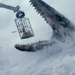 A Mosasaurus in Jurassic World Dominion, co-written and directed by Colin Trevorrow.