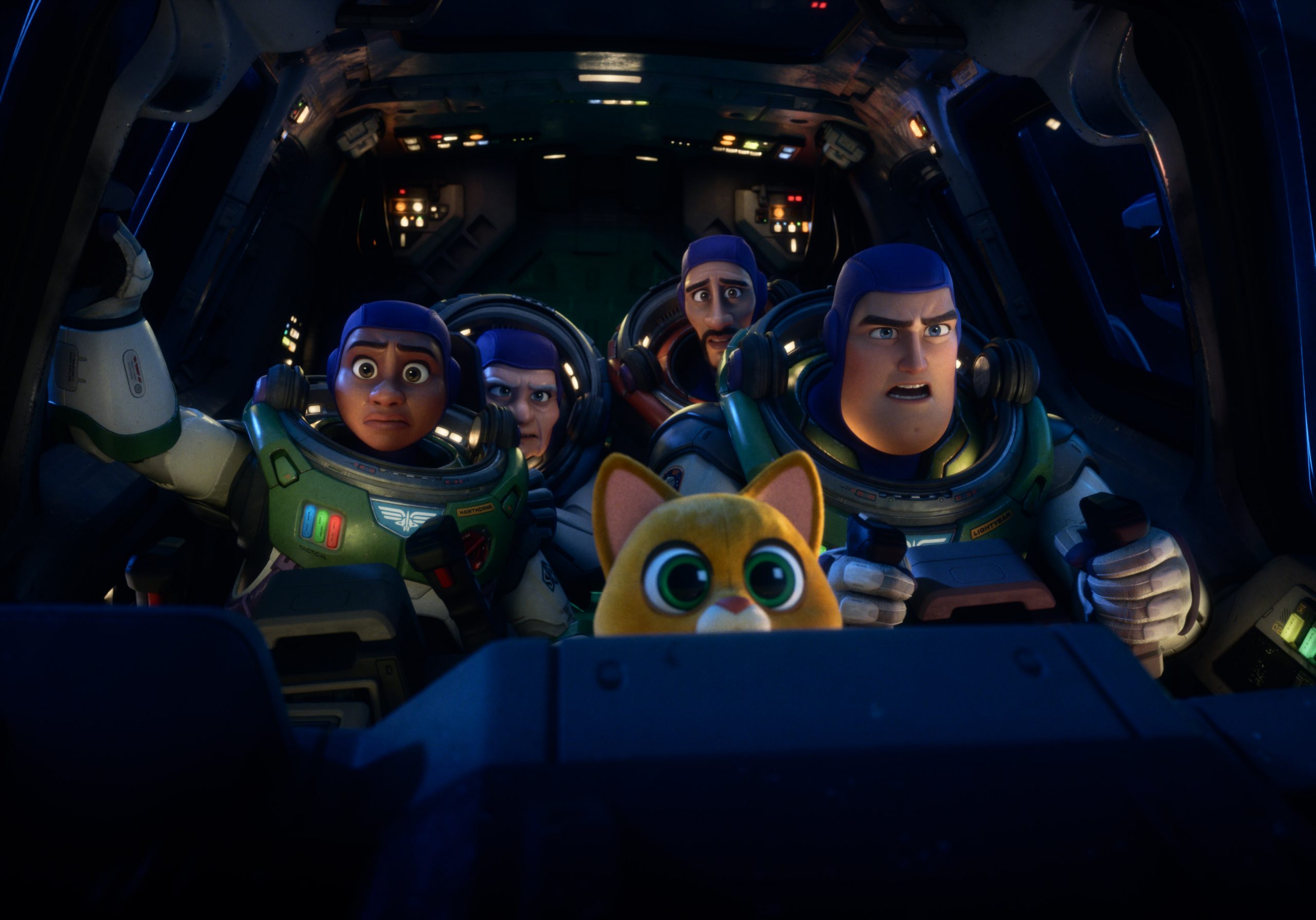 In Disney and Pixar’s “Lightyear,” Buzz (voice of Chris Evans) returns to the planet he’s b...